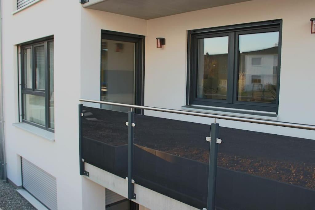 Strahlende Erdgeschoss-Wohnung Im Neubau Naehe Legoland Ichenhausen Buitenkant foto